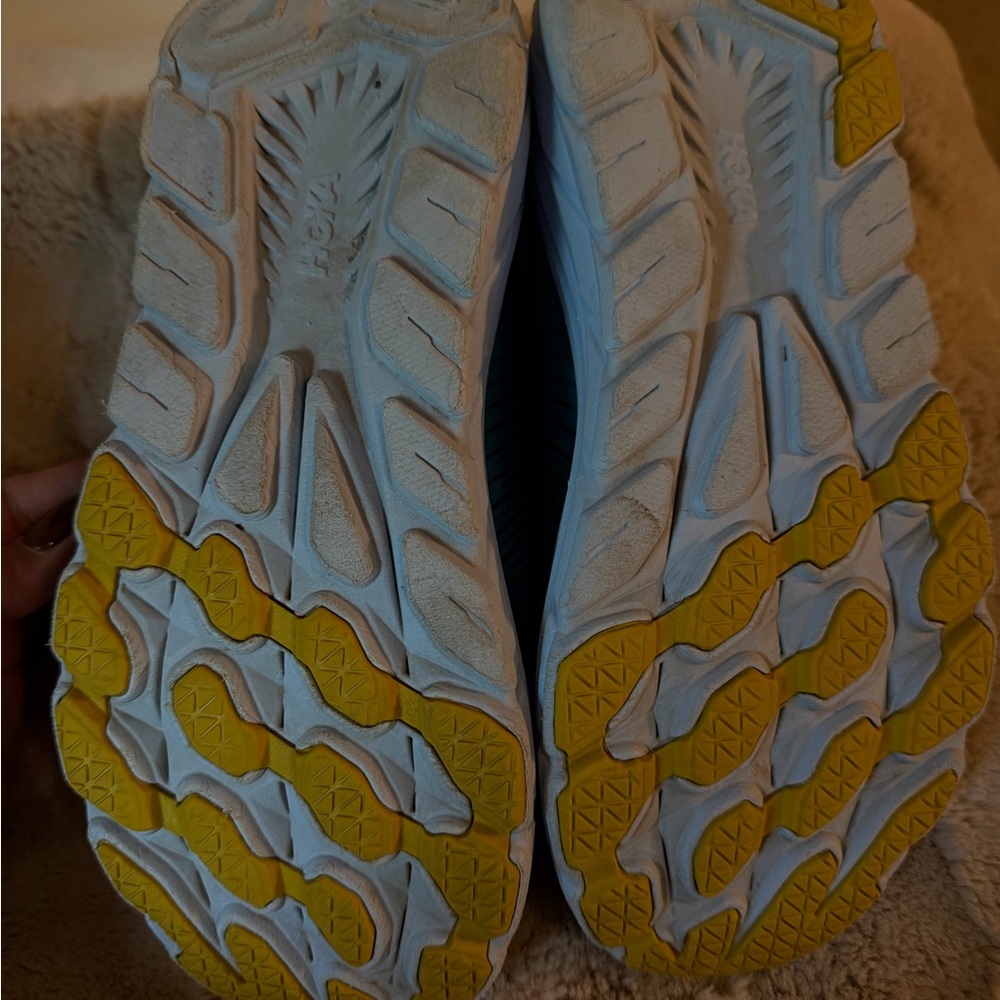 Hoka Sneakers in Blue and Teal - Picture 4 of 5